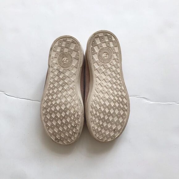 Zara neutral canvas ballet flats  EUC  size 27(10 - toddler) - Picture 6 of 6